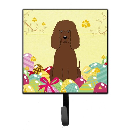 Carolines Treasures Easter Eggs Irish Water Spaniel Leash or Key Holder BB6063SH4
